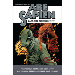 ISBN Abe Sapien: Dark and Terrible Volume 1 livre Fiction Anglais Couverture rigide