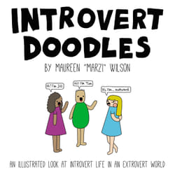 ISBN Introvert Doodles Couverture rigide
