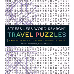 ISBN Stress Less Word Search - Travel Puzzles, Anglais, Livre de poche, 128 pages
