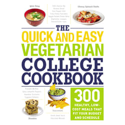 ISBN The Quick and Easy Vegetarian College Cookbook Livre de poche