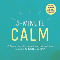 ISBN 5-Minute Calm Livre de poche
