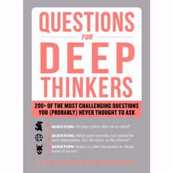ISBN Questions for Deep Thinkers, Anglais, Livre de poche, 256 pages