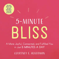 ISBN 5-Minute Bliss livre Education Anglais