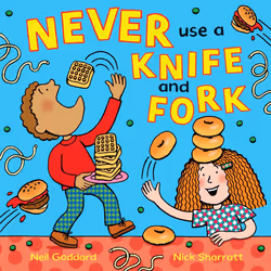 ISBN Never Use a Knife and Fork, Anglais, Livre broché, 32 pages