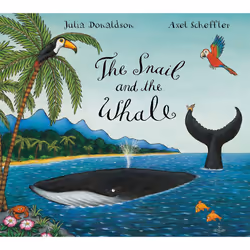 ISBN The Snail and the Whale, Anglais, Couverture rigide, 24 pages
