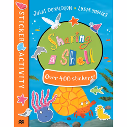 ISBN Sharing a Shell Sticker Book, Anglais, Livre broché, 24 pages