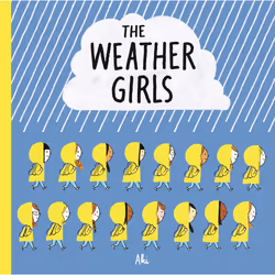 ISBN The Weather Girls, Anglais, Couverture rigide, 32 pages