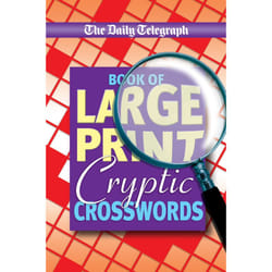 ISBN Daily Telegraph Book of Large Print Cryptic Crosswords