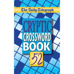 ISBN The Daily Telegraph Cryptic Crosswords Book 52