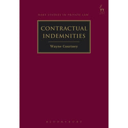 ISBN Contractual Indemnities livre Loi Anglais