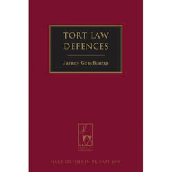 ISBN Tort Law Defences livre Loi Anglais