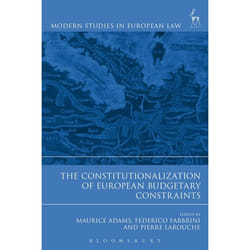 ISBN The Constitutionalization of European Budgetary Constraints livre Loi Anglais
