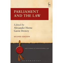 ISBN Parliament and the Law livre Loi Anglais Couverture rigide