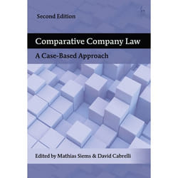 ISBN Comparative Company Law (A Case-Based Approach) livre Loi Anglais
