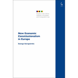ISBN New Economic Constitutionalism in Europe Couverture rigide