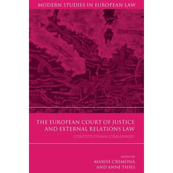 ISBN The European Court of Justice and External Relations Law (Constitutional Challenges) livre Loi Anglais