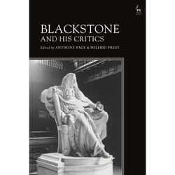 ISBN Blackstone and His Critics livre Loi Anglais Couverture rigide