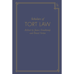 ISBN Scholars of Tort Law Couverture rigide