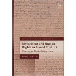 ISBN Investment and Human Rights in Armed Conflict (Charting an Elusive Intersection) livre Loi Anglais Couverture rigide