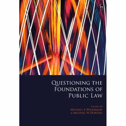 ISBN Questioning the Foundations of Public Law, Loi, Anglais, Couverture rigide, 320 pages