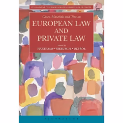 ISBN Cases, Materials and Text on European Law and Private Law, Loi, Anglais, Livre broché, 528 pages