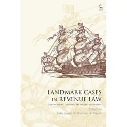 ISBN Landmark Cases in Revenue Law livre Loi Anglais Couverture rigide