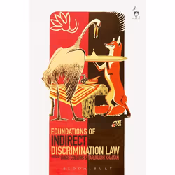 ISBN Foundations of Indirect Discrimination Law, Loi, Anglais, Couverture rigide, 304 pages