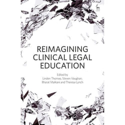 ISBN Reimagining Clinical Legal Education livre Loi Anglais Couverture rigide