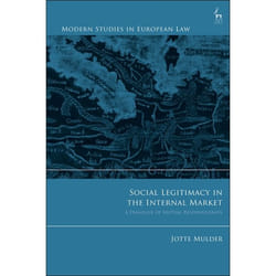 ISBN Social Legitimacy in the Internal Market (A Dialogue of Mutual Responsiveness) livre Loi Anglais Couverture rigide