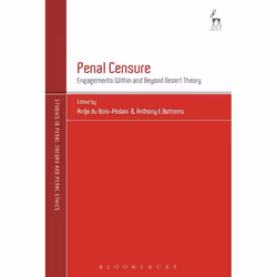 ISBN Penal Censure (Engagements Within and Beyond Desert Theory), Loi, Anglais, Couverture rigide, 320 pages