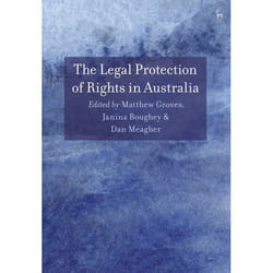 ISBN The Legal Protection of Rights in Australia livre Loi Anglais Couverture rigide