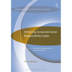 ISBN Enforcing Corporate Social Responsibility Codes (On Global Self-Regulation and National Private Law) livre Loi Anglais