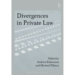 ISBN Divergences in Private Law livre Loi Anglais
