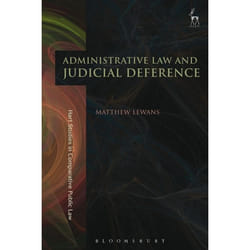 ISBN Administrative Law and Judicial Deference livre Loi Anglais