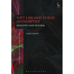 ISBN Soft Law and Public Authorities (Remedies and Reform) livre Loi Anglais