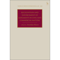 ISBN Recognition and Enforcement of Judgments in Civil and Commercial Matters livre Loi Anglais Couverture rigide