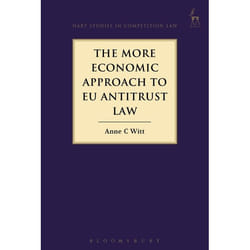 ISBN The More Economic Approach to EU Antitrust Law livre Loi Anglais