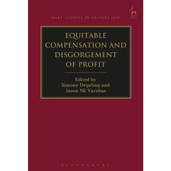 ISBN Equitable Compensation and Disgorgement of Profit