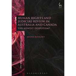 ISBN Human Rights and Judicial Review in Australia and Canada