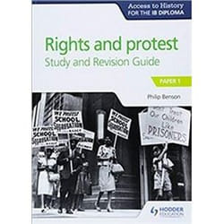 ISBN Access to History for the IB Diploma Rights and protest Study and Revision Guide : Paper 1 livre histoire Anglais