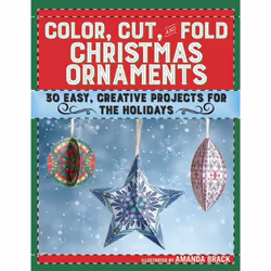 ISBN Color, Cut, and Fold Christmas Ornaments, métier & loisirs, Anglais, Livre broché, 64 pages