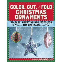 ISBN Color, Cut, and Fold Christmas Ornaments livre métier & loisirs Anglais