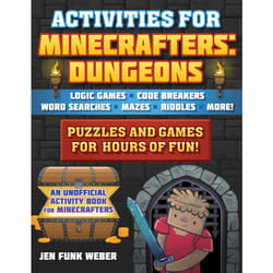 ISBN Activities for Minecrafters: Dungeons livre jeux Anglais Livre broché 64 pages