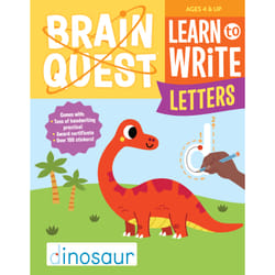 Hachette Book Group Brain Quest Learn to Write: Letters livre Education Anglais