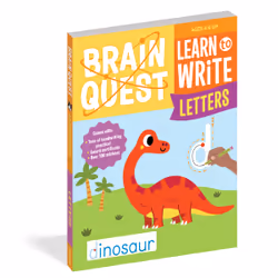 Hachette Book Group Brain Quest Learn to Write: Letters livre Education Anglais