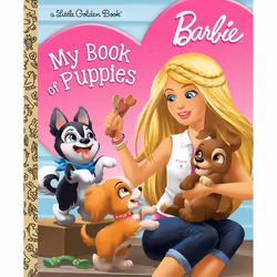 ISBN Barbie: My Book of Puppies (Barbie), Anglais, Couverture rigide, 24 pages