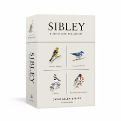 ISBN Sibley Birds of Land, Sea, and Sky, David Allen Sibley, Cartes, Clarkson Potter, 06/03/2018, Format des cartes, 1 pièce( ...
