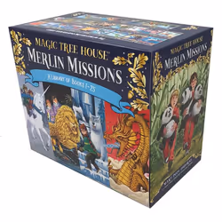 ISBN Magic Tree House Merlin Missions #1-25 Boxed Set, Anglais, 144 pages