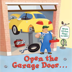 ISBN Open the Garage Door, Anglais, Couverture rigide, 22 pages