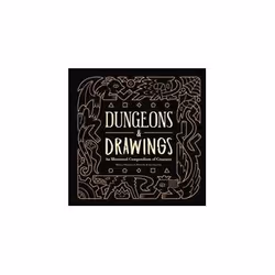 ISBN Dungeons and Drawings: An Illustrated Compendium of Creatures, Fantaisie, Anglais, Couverture rigide, 280 pages